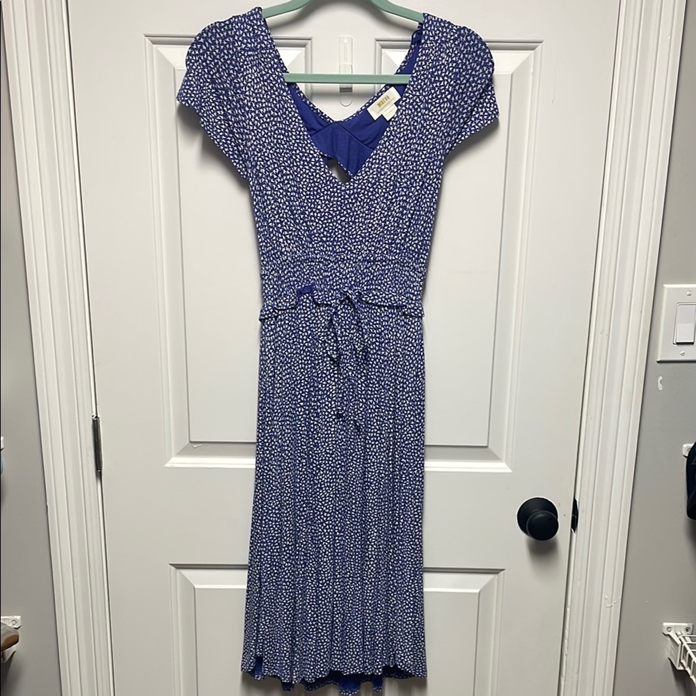 Anthropologie Open-Back Midi Dress